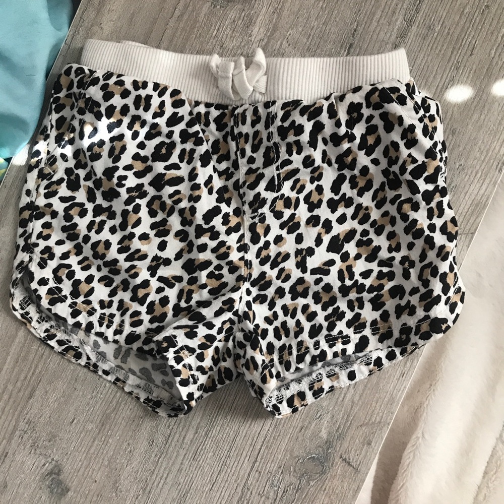 Cheetah print shorts 3T